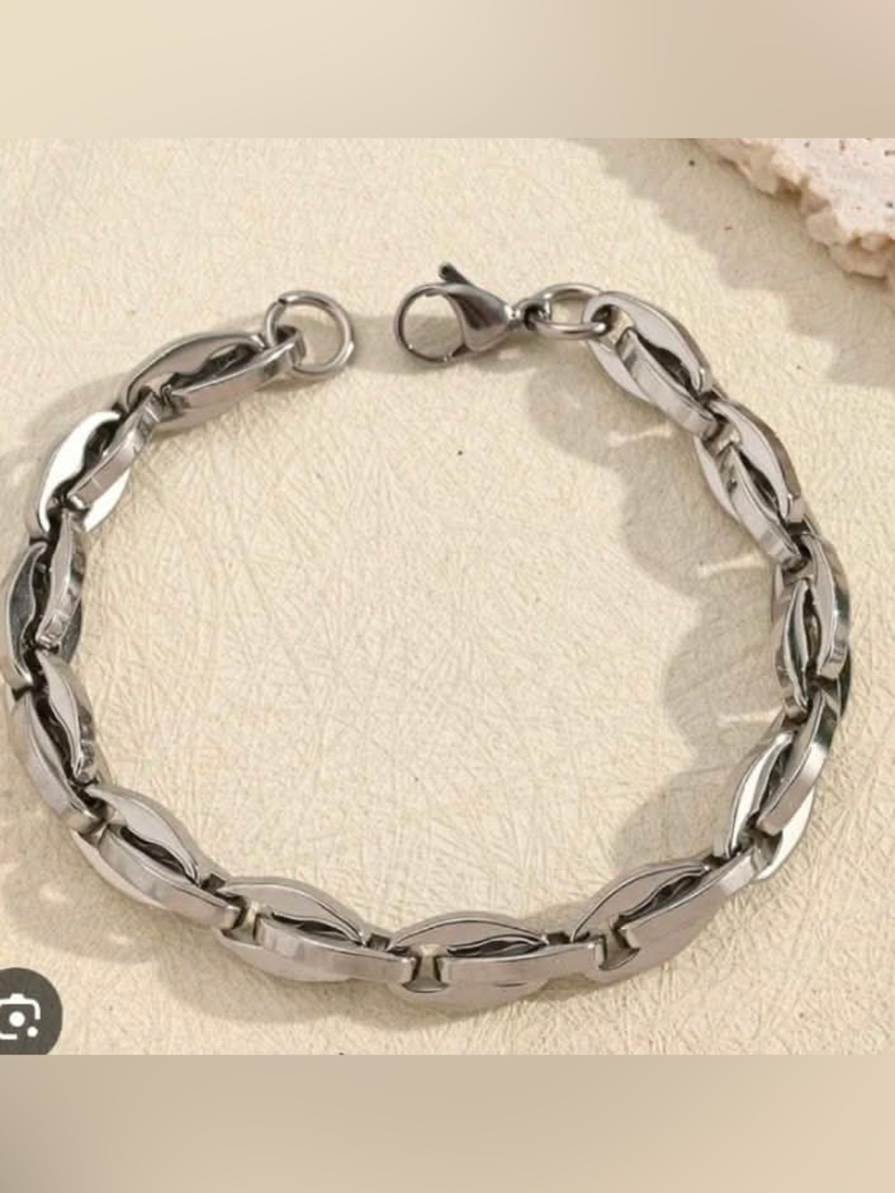 NWOT Nordstrom Rack Men's Stainless Steel Chain Bracelet